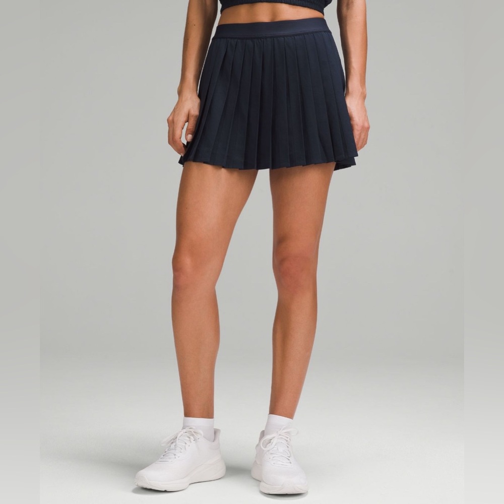Lululemon High-Rise Pleated Tennis Skort
